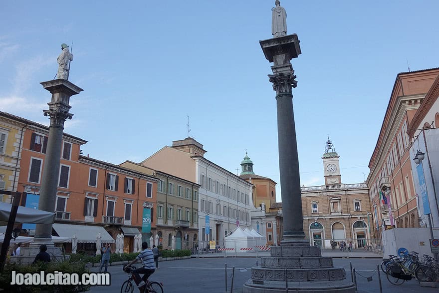 Piazza del Popolo em Ravenna