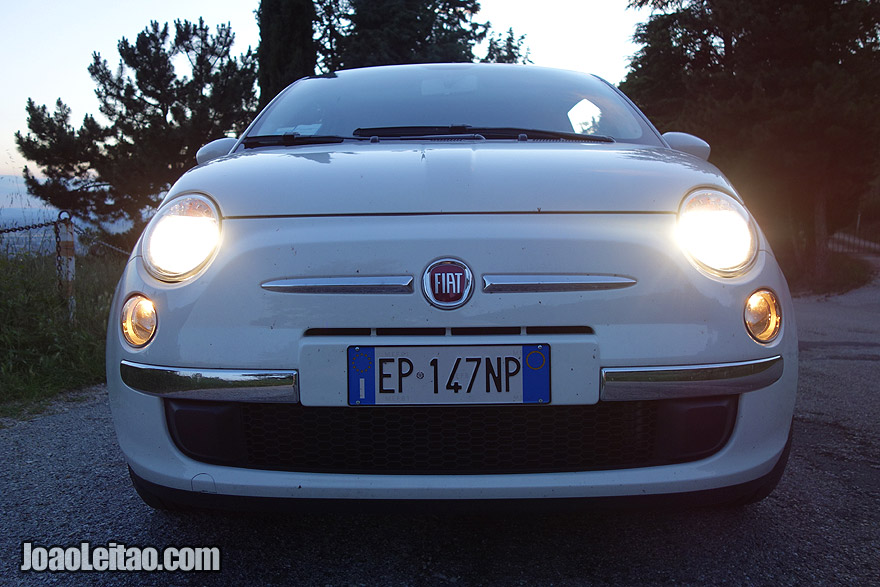 I made my road trip in Italy with a small Fiat 500