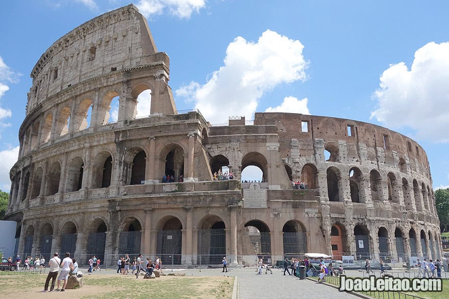 The Colosseum in Rome