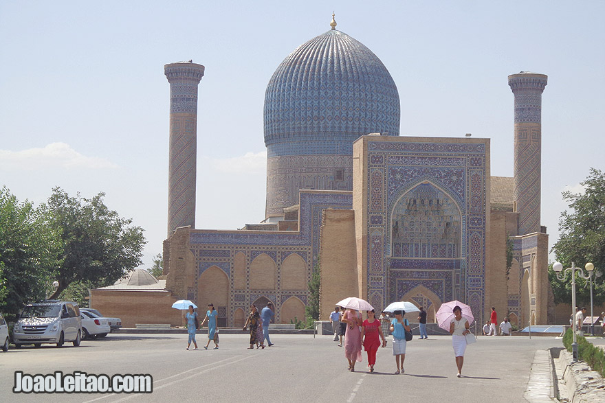 Gur-e Amir Mausoleum in Samarkand