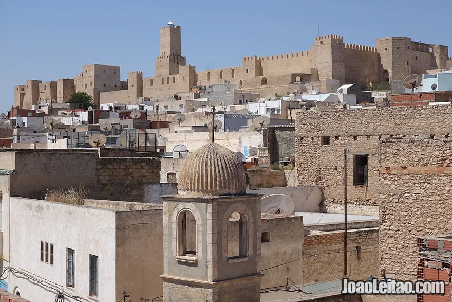 Cidade de Sousse, na Tunísia