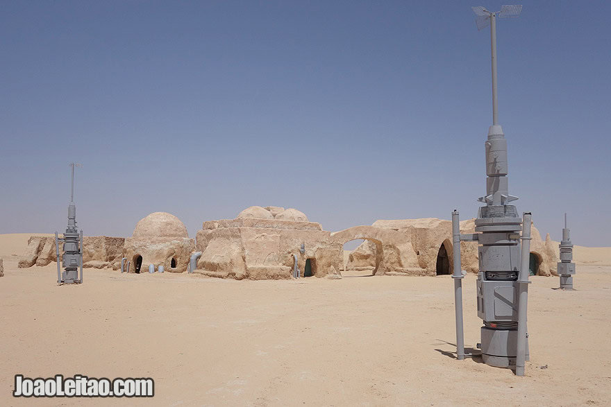 Mos Espa Star Wars movie set in Tunisia