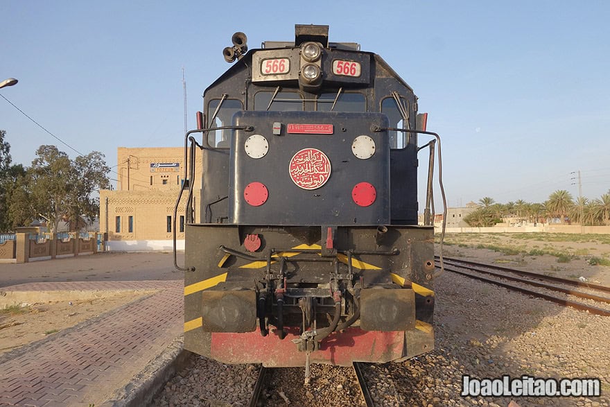 Train from Tozeur to Sfax in Tunisia