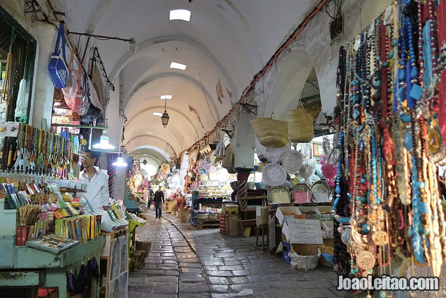 Tunis medina in Tunisia