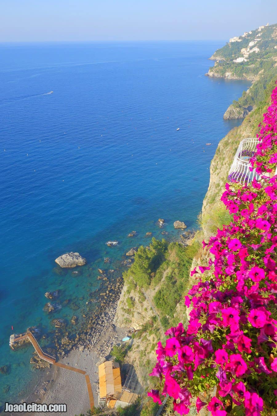 Idyllic Amalfi Coast in the Tyrrhenian Sea - Italy