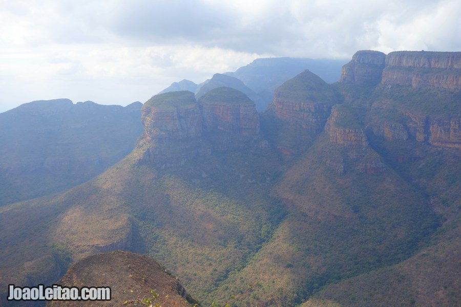 Three Rondawels in Blyde River Canyon