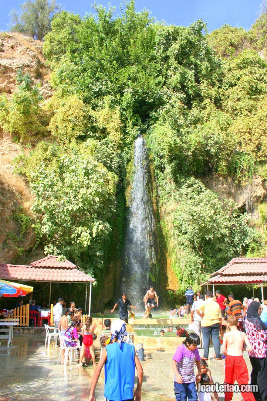 Waterfalls in Aqrah, Hitchhiking in Iraqi Kurdistan