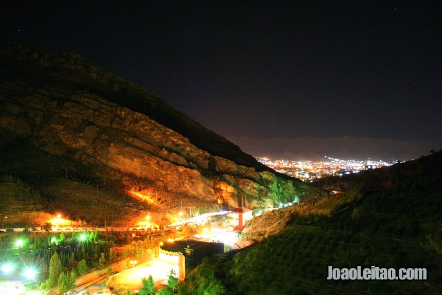 View of Dohuk by night