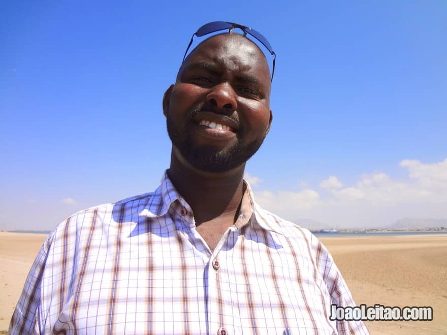 Friendly man in Berbera city, Somaliland