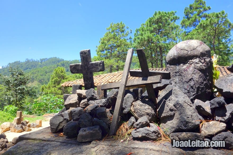 Mayan shrine of Pascual Abaj in Chichi