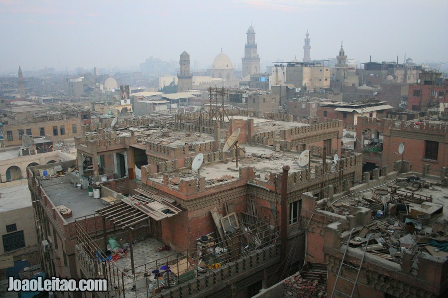 Impressive Khan el-Khalili district in old Cairo