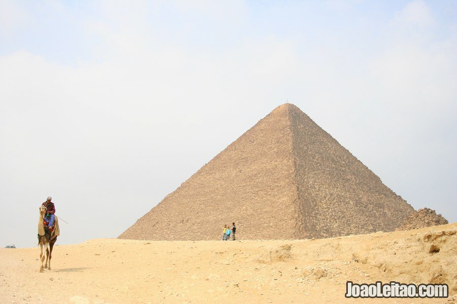 View of the Pyramid of Cheops