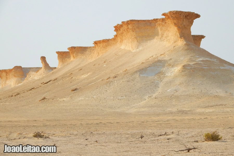 Brouq Nature Reserve in Qatar