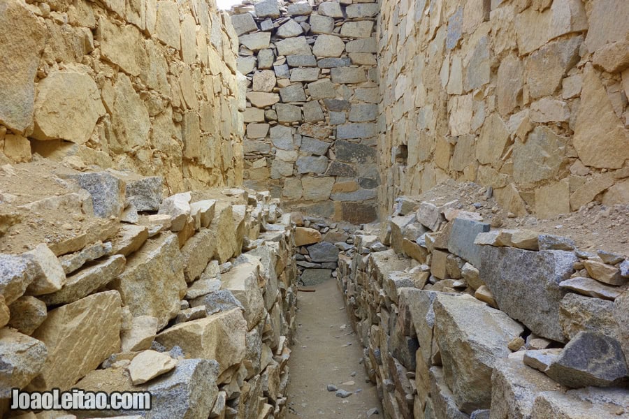 Chankillo Solar observatory and fortress in Peru