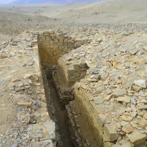 Chankillo Solar observatory and fortress in Peru