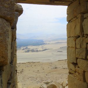 Chankillo Solar observatory and fortress in Peru