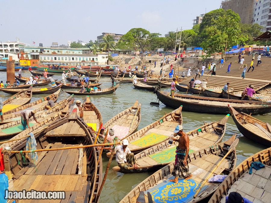 Dhaka Sadarghat Port