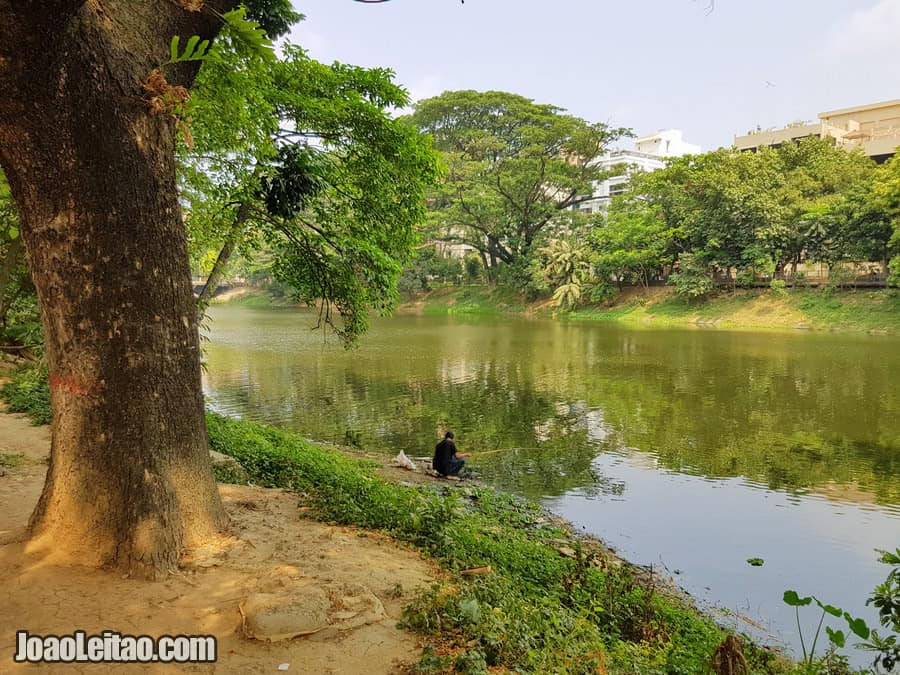 Dhanmondi Lake in Dhaka