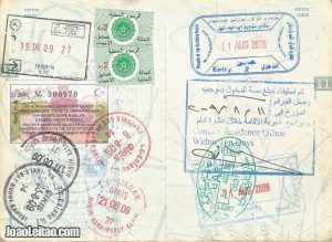 Peek Inside a Full Passport and be inspired to Travel