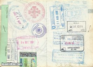 Peek Inside a Full Passport and be inspired to Travel