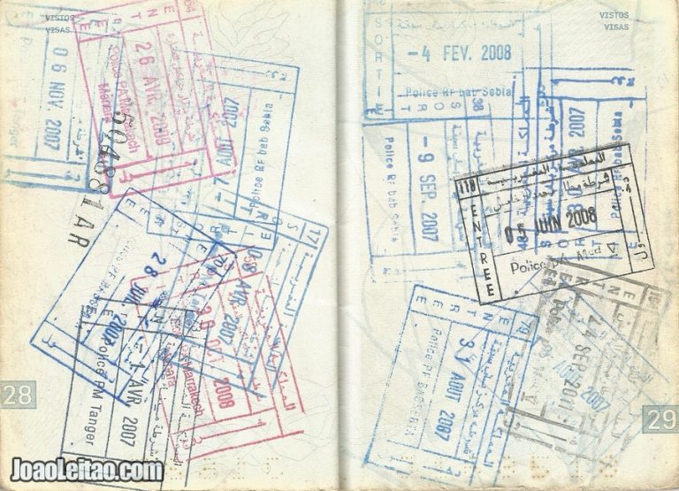 Peek Inside A Full Passport And Be Inspired To Travel