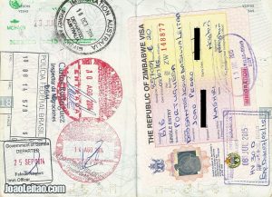 Peek Inside a Full Passport and be inspired to Travel