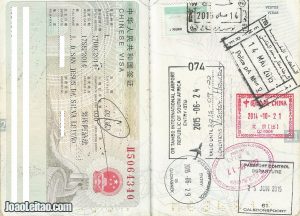 Peek Inside a Full Passport and be inspired to Travel