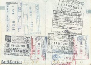 Peek Inside a Full Passport and be inspired to Travel