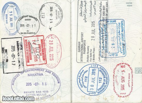 Peek Inside A Full Passport And Be Inspired To Travel