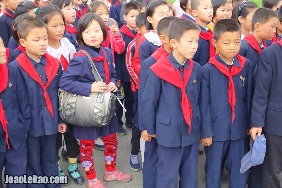 Pyongyang children