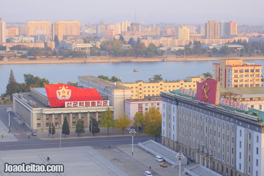 Praça Kim Il-sung - Pyongyang