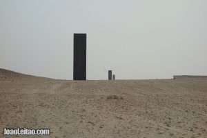 Richard Serra's Sculpture East-West / West-East in Qatar