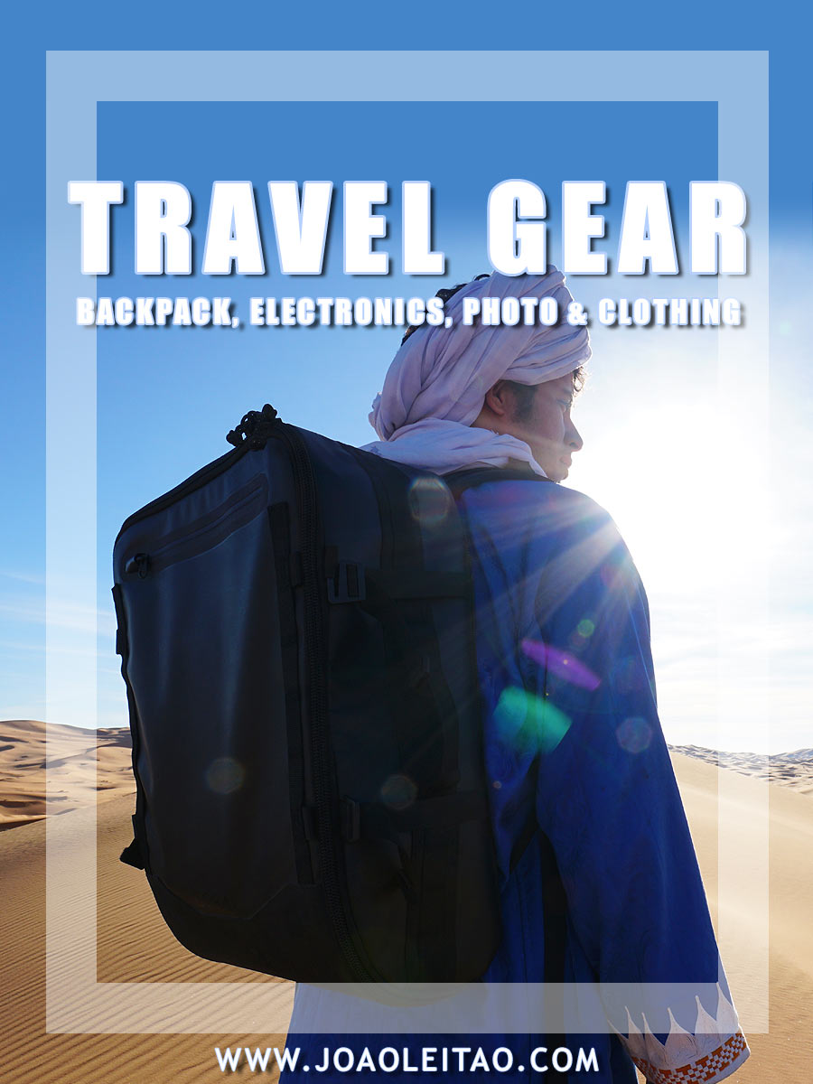 Travel Gear: My Backpack, Electronics, Photo & Clothing