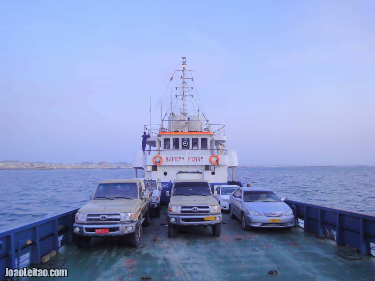 FERRY BOAT MASIRAH ISLAND OMAN