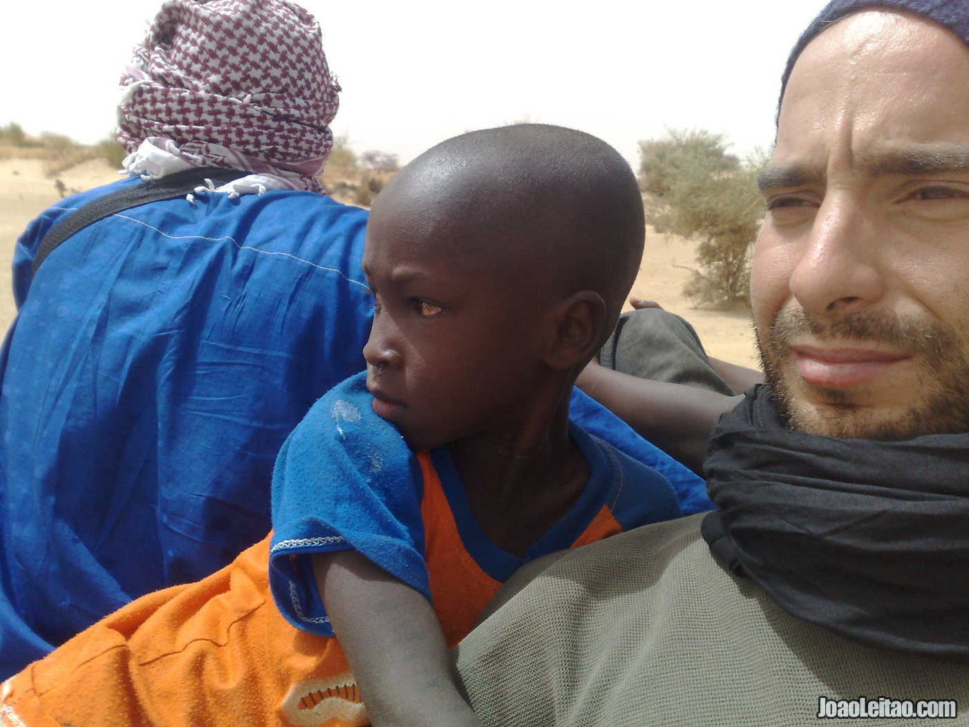 MY NEW FRIEND ON THE WAY TO TIMBUKTU IN NORTHERN MALI