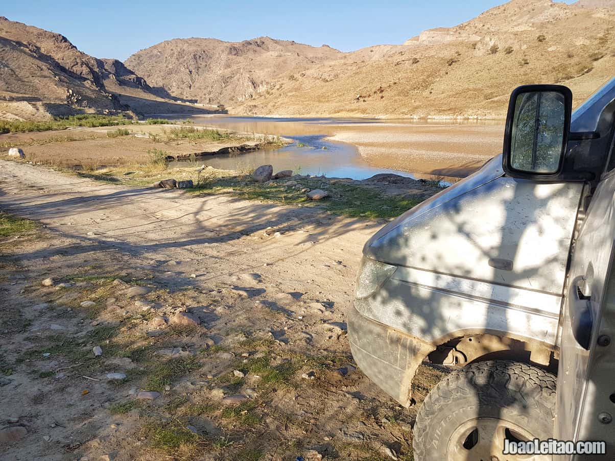 Lunch stop on the road to Sary Chelek Nature Reserve