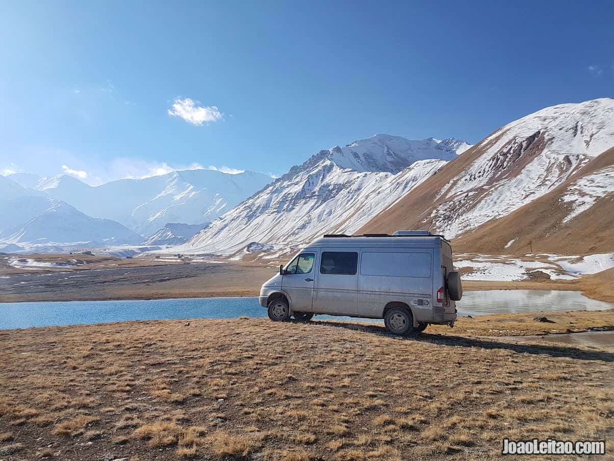 Road to Lenin Peak base camp