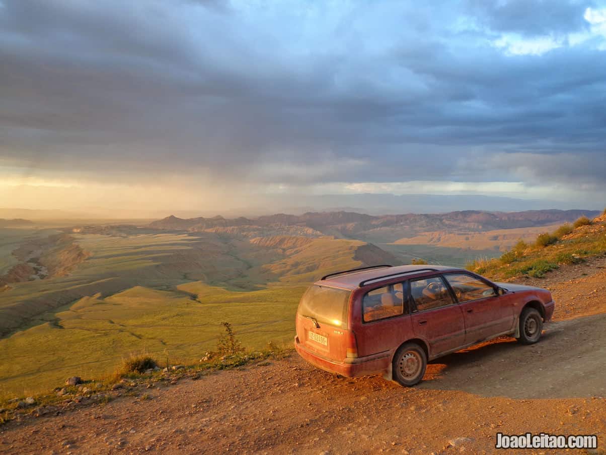 TRAVEL AND DRIVE (Nissan Primera in  Kyrgyzstan)