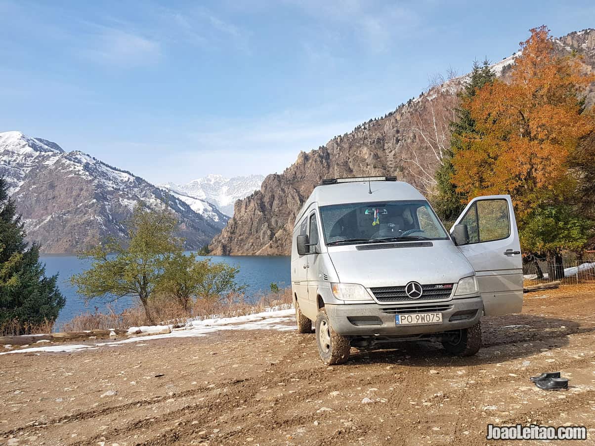 Waking up at Lake Sary-Chelek