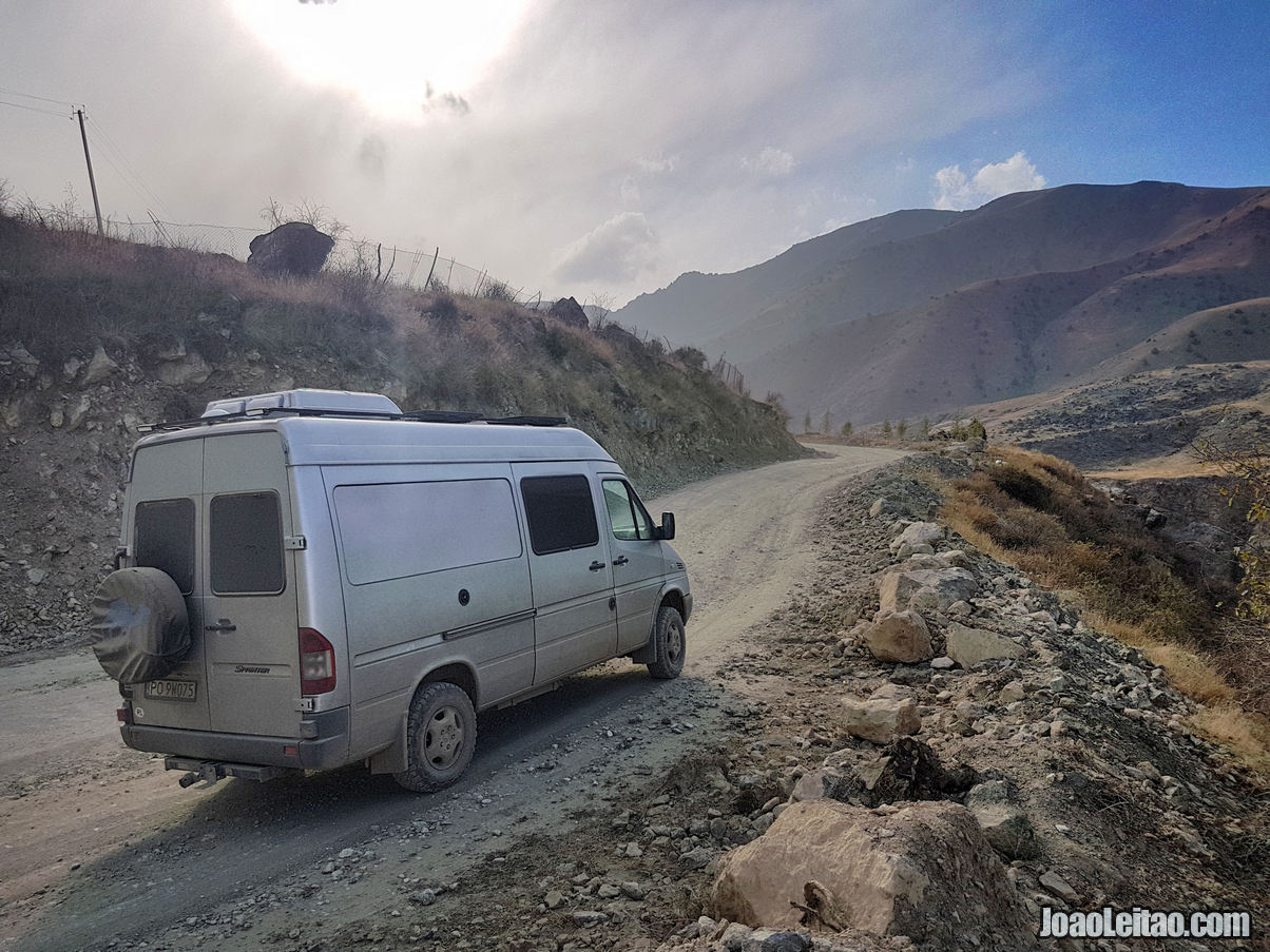 Road to Kyrgyz Ata National Park