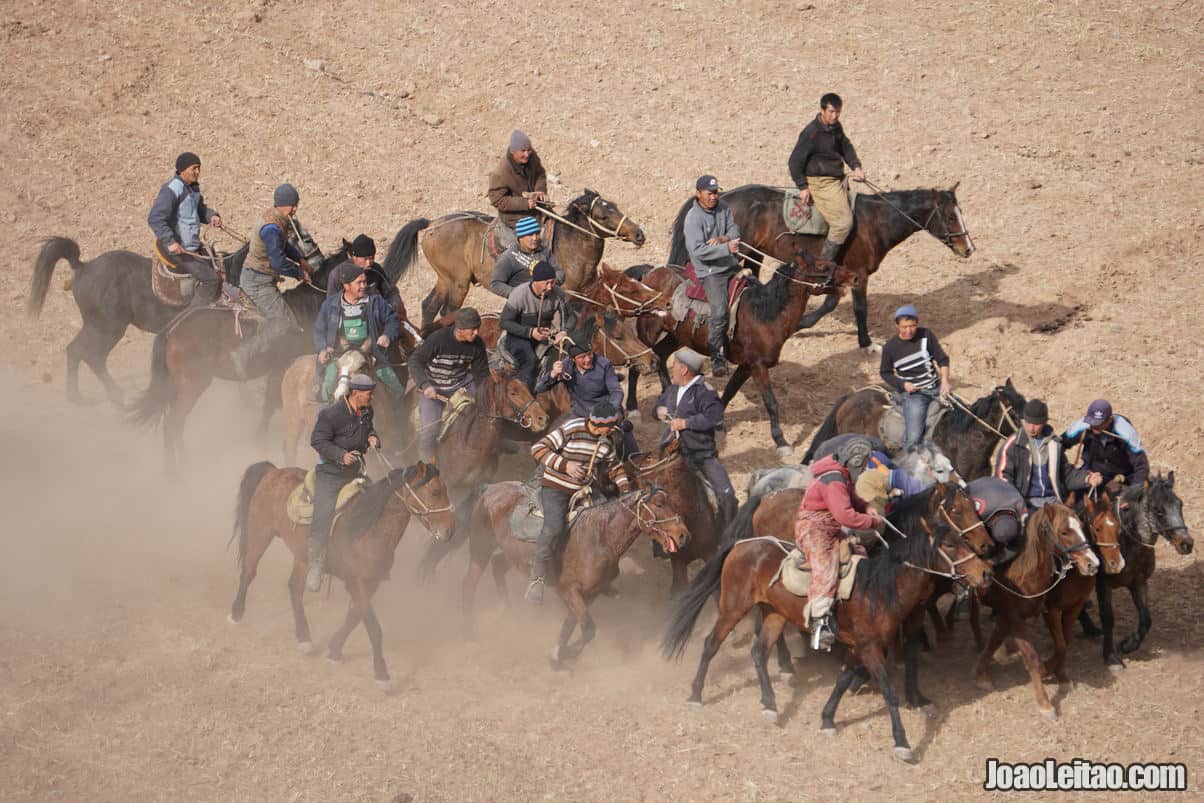 KOKBORU HORSE GAME KYRGYZSTAN