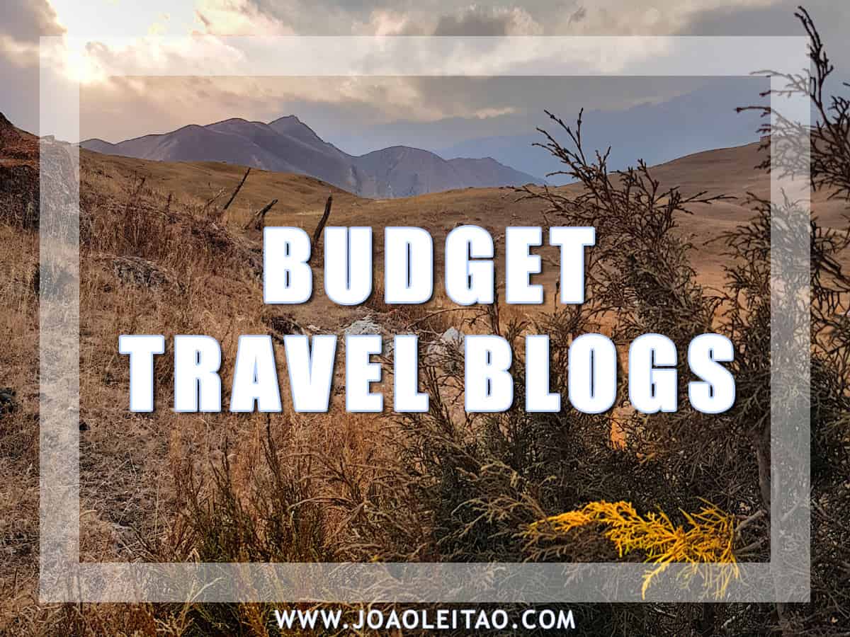 BUDGET TRAVEL BLOGS