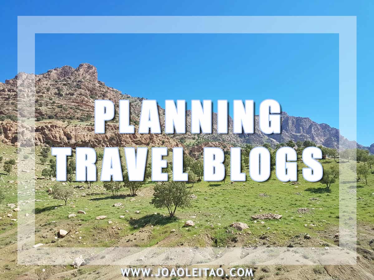 PLANNING TRAVEL BLOGS