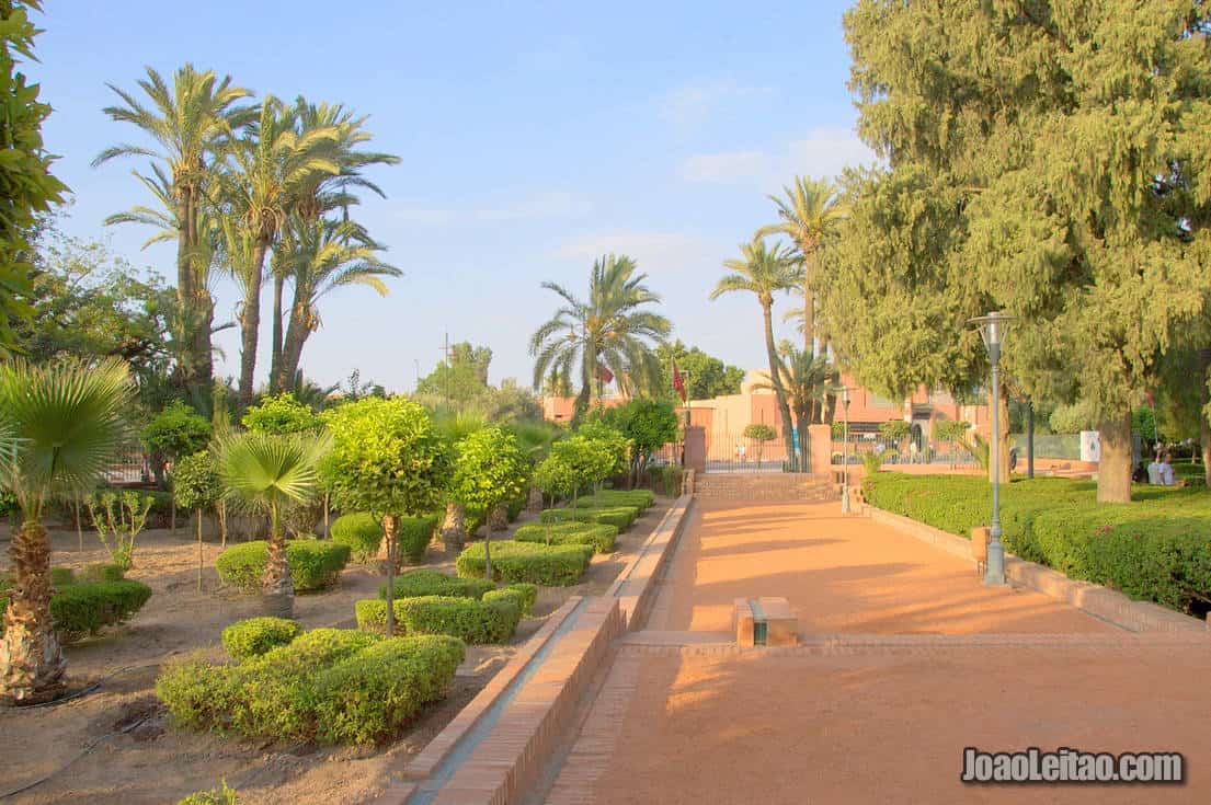 Cyber Park in Marrakesh