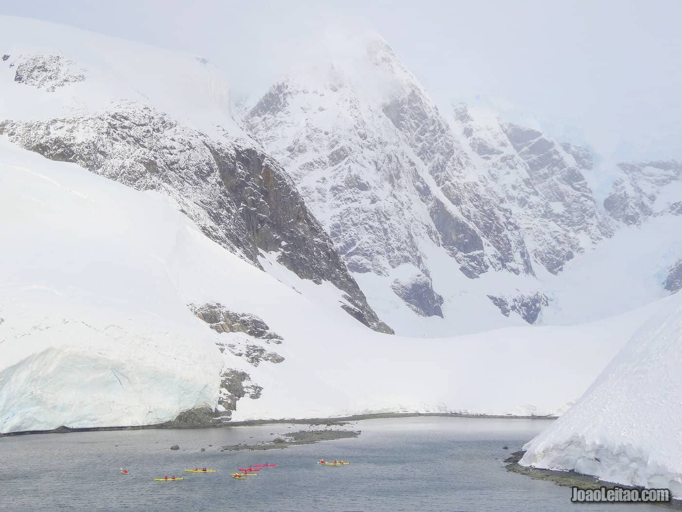 Canoeing in Antarctica 