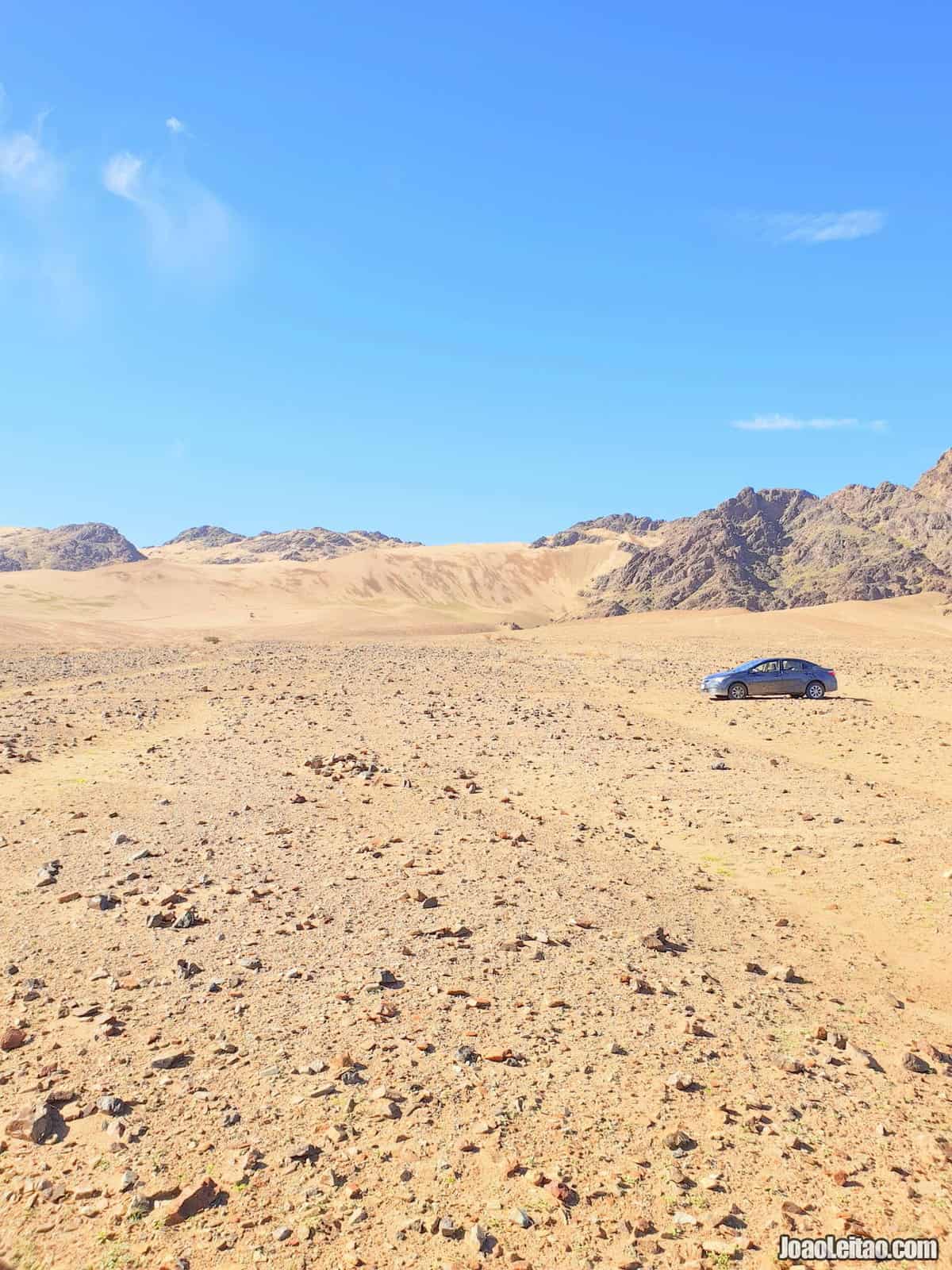 Desert near Al Qusur Hadiya in Saudi Arabia