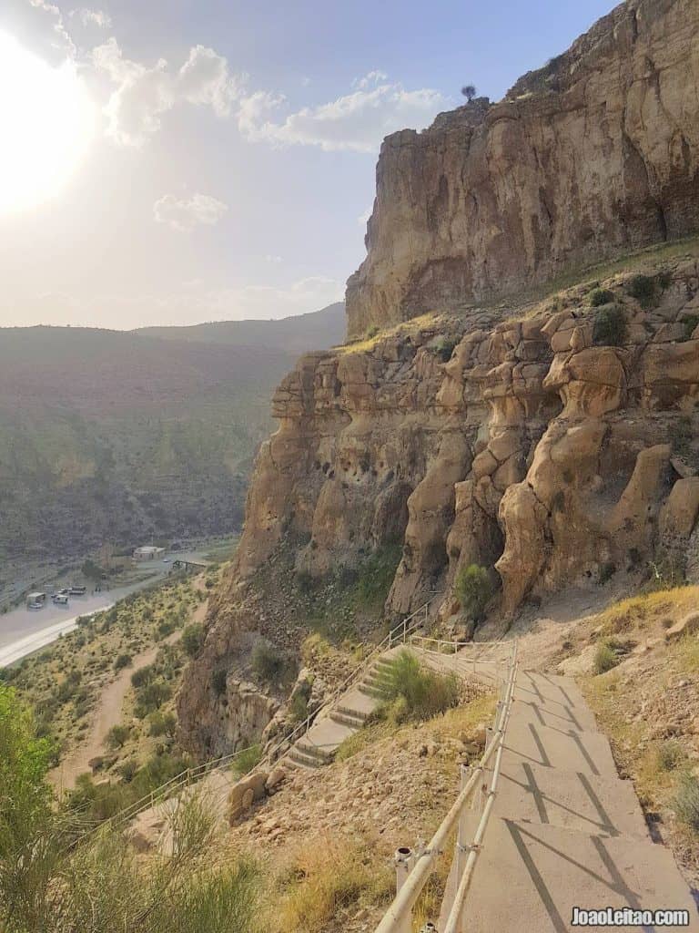 Dokhtar Castle in Iran