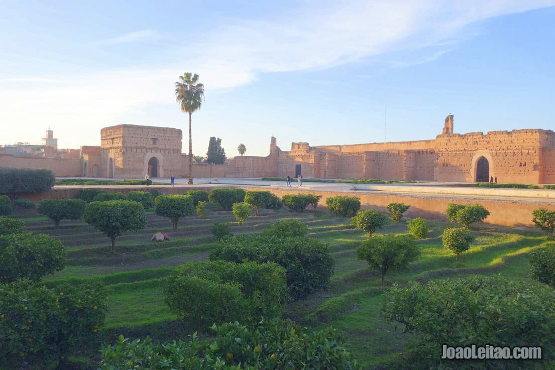 El Badi Palace in Marrakesh