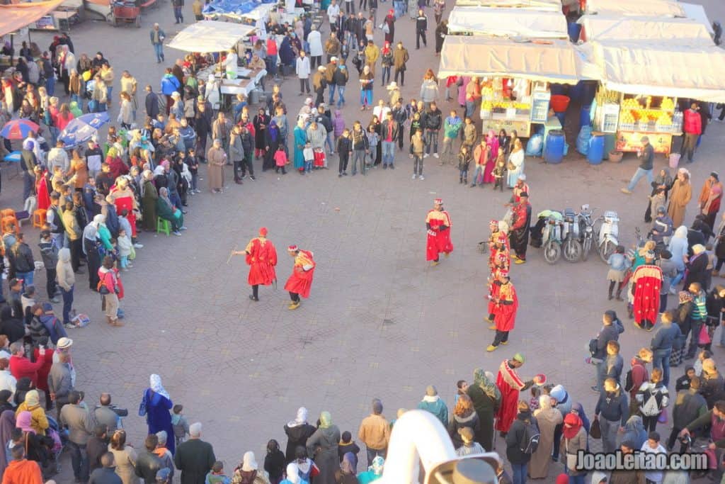 Jemaa el-Fna Square in Marrakesh