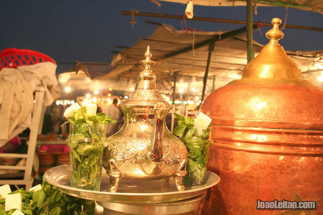 Mint Tea in Marrakesh